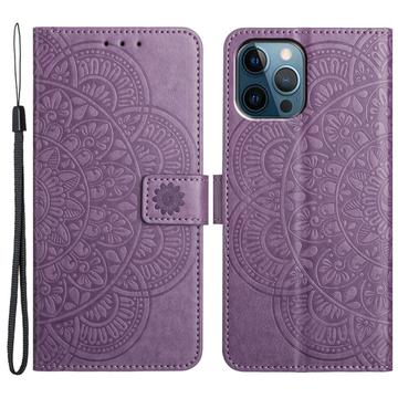 Bolsa tipo Carteira Mandala Series para iPhone 16 Pro