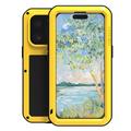 Capa Híbrida Love Mei Powerful para iPhone 16 Pro Max - Amarelo