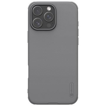 Capa Híbrida Nillkin Super Frosted Shield Pro para iPhone 16 Pro Max - Cinzento