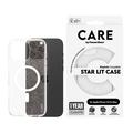 Capa PanzerGlass Care Star Lit para iPhone 16 Pro Max - Compatível com MagSafe - Branco