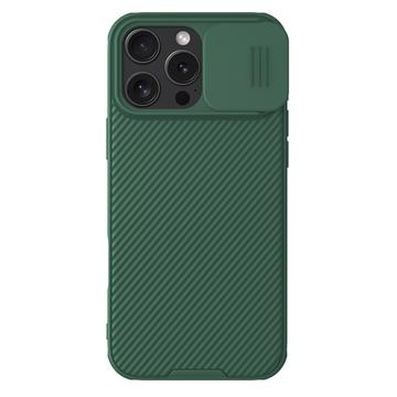 Capa Híbrida Nillkin CamShield Pro para iPhone 16 Pro - Verde