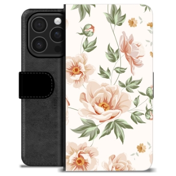 Bolsa tipo Carteira - iPhone 16 Pro - Floral