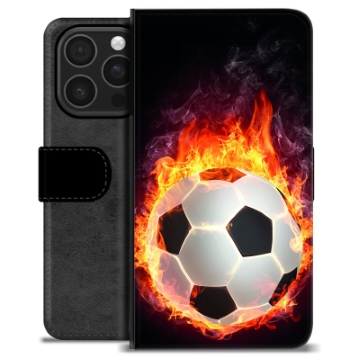 Bolsa tipo Carteira - iPhone 16 Pro - Chama do Futebol