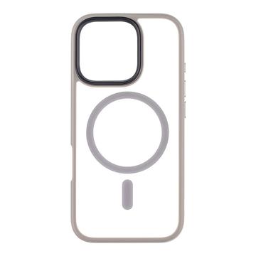 Capa híbrida Tactical MagForce Hyperstealth para iPhone 16 Pro - Cinzento claro