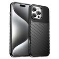 Capa em TPU Thunder Series para iPhone 16 Pro - Preto