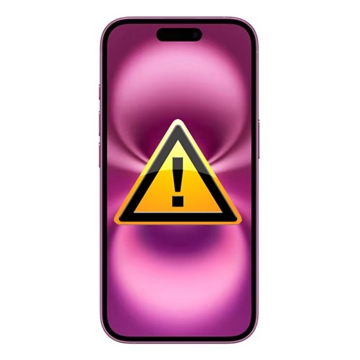 Reparação de cabo flex de contector de carga para iPhone 16 - Cor-de-rosa