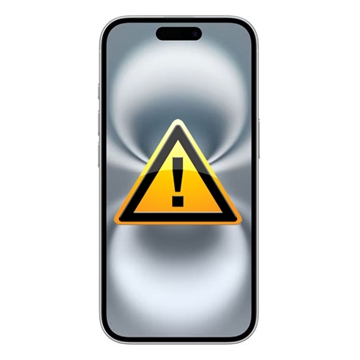 Reparação de cabo flex de contector de carga para iPhone 16 - Branco