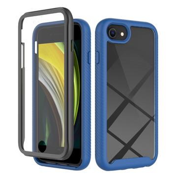 Capa 360 Série de Proteção iPhone 16e - Azul / Transparente