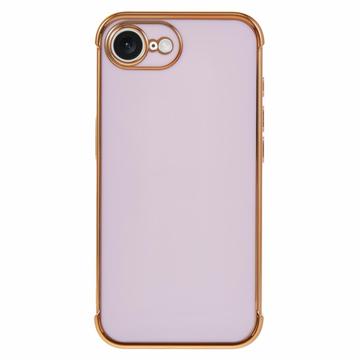 Capa TPU electrodepositada à prova de choque para iPhone 16e - Roxo