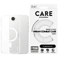 Capa PanzerGlass Care Urban Combat para iPhone 16e - Compatível com MagSafe - Branco
