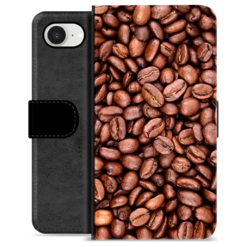 Bolsa tipo Carteira - iPhone 16e - Grãos de Café