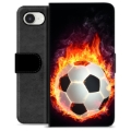 Bolsa tipo Carteira - iPhone 16e - Chama do Futebol