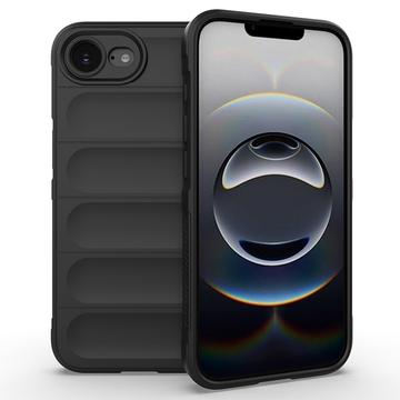 Capa de TPU Rugged para iPhone 16e - Preto