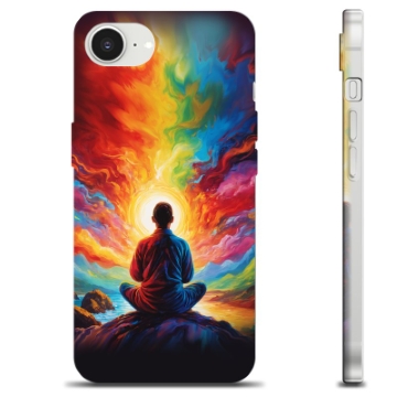 Capa de TPU - iPhone 16e - Meditação