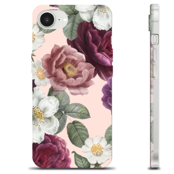 Capa de TPU - iPhone 16e - Flores Românticas