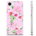 Capa de TPU - iPhone 16e - Flores em Aquarela