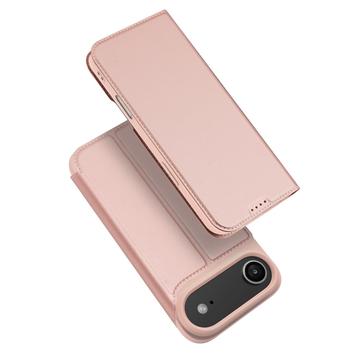 Capa Flip Dux Ducis Skin Pro para iPhone Air - Cor-de-Rosa