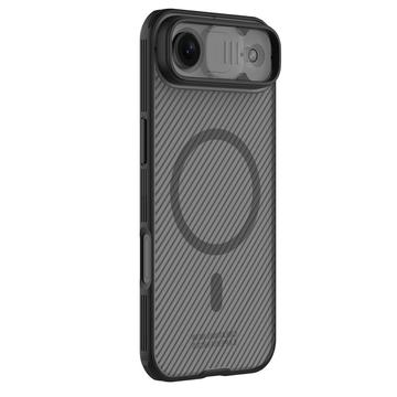 Capa Híbrida Nillkin CamShield Pro Magnetic para iPhone Air - Preto translúcido