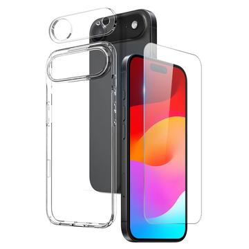 Conjunto de proteção 3 em 1 Northjo iPhone Air - Transparente