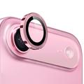 Conjunto de proteção da lente da câmara iPhone Air Northjo - Rosa