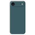 Capa de silicone à prova de choque para iPhone Air - Verde escuro