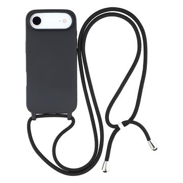 Capa de TPU com Alça para iPhone Air - Preto