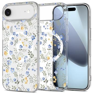Capa de TPU Tech-Protect FlexAir MagSafe para iPhone Air - Flores da primavera