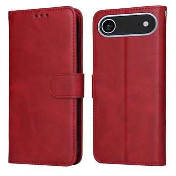 iPhone Air Capa para carteira com suporte - Vermelho