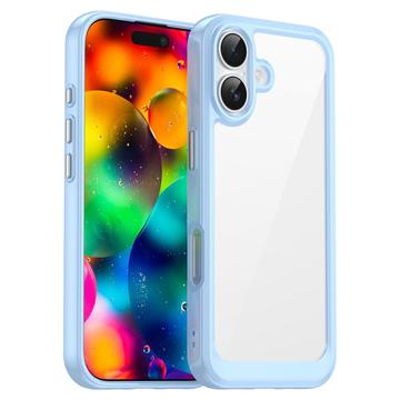 Capa Híbrida Antichoques para iPhone 17 - Azul