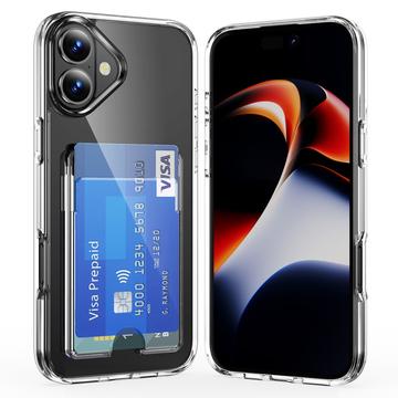 Capa Transparente com Suporte para Cartão para iPhone 17