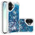 Capa em TPU iPhone 17 Glitter Quicksand