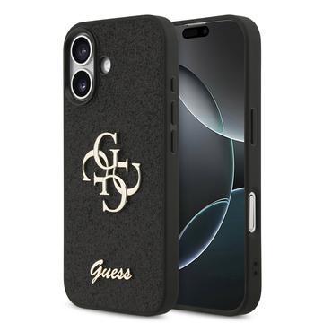 Capa Guess Fixed Glitter 4G Metal Logo para iPhone 17