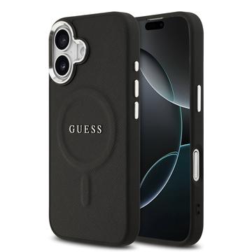 Capa Híbrida Guess Saffiano para iPhone 17 - Compatível com MagSafe