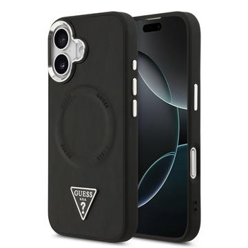 Capa para iPhone 17 Guess Triangle Logo - Compatível com MagSafe