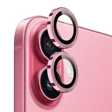 Conjunto de proteção da lente da câmara iPhone 17 Northjo - Rosa