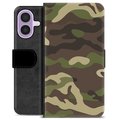 Bolsa tipo Carteira - iPhone 17 - Camuflagem