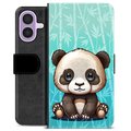 Bolsa tipo Carteira - iPhone 17 - Panda
