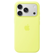 Capa em Silicone com MagSafe para iPhone 17 Pro Apple MGFF4ZM/A - Amarelo Néon