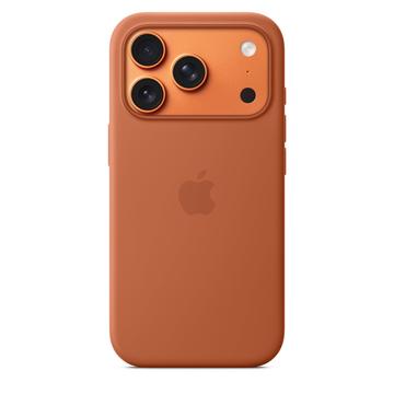 Capa em Silicone com MagSafe para iPhone 17 Pro Apple MGFJ4ZM/A - Terracota