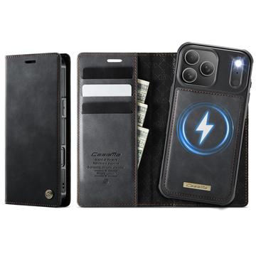 Capa para carteira amovível 2 em 1 para iPhone 17 Pro Caseme C49 - Compatível com MagSafe, RFID