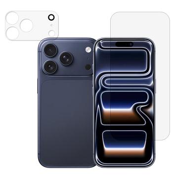 Conjunto 2-em-1 Protetor de Tela e Lente de Câmera para iPhone 17 Pro Max