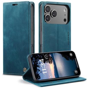 Bolsa Tipo Carteira Caseme 013 Series para iPhone 17 Pro Max - Azul