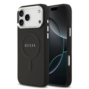 Capa Híbrida Guess Saffiano para iPhone 17 Pro Max - Compatível com MagSafe