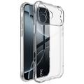 Capa de TPU Imak Drop-Proof para iPhone 17 Pro Max - Transparente
