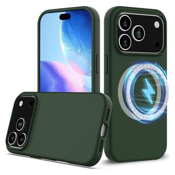 Capa de silicone líquido para iPhone 17 Pro Max - Compatível com MagSafe