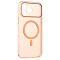 Capa CaseForm Lite MagSafe para iPhone 17 Pro Max Momax - Laranja transparente