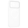 Capa CaseForm Lite MagSafe para iPhone 17 Pro Max Momax - Branco transparente