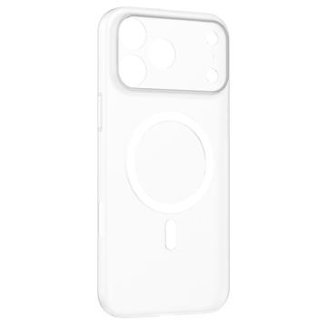 Capa CaseForm Lite MagSafe para iPhone 17 Pro Max Momax - Branco transparente