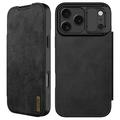 Bolsa Tipo Flip Nillkin Qin Pro para iPhone 17 Pro Max - Preto