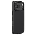 Capa Híbrida Nillkin Super Frosted Shield Pro para iPhone 17 Pro Max - Preto